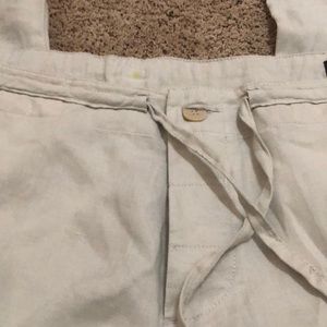 Linen casual pants size 36 R.